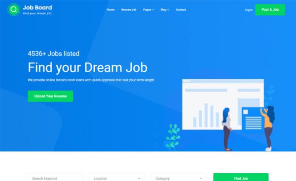 Job Board Website Development